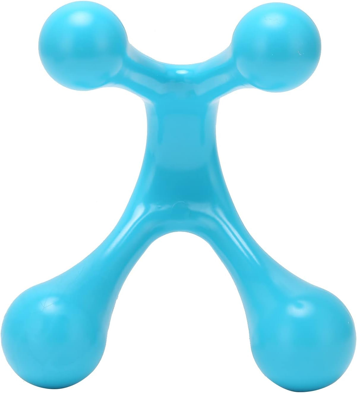 Lacrosse Massager - 4 Point Mini Handheld Massager, Manual Trigger Point Massage Tool, Full Body Massage for Waist, Neck, Foot, Leg, Head
