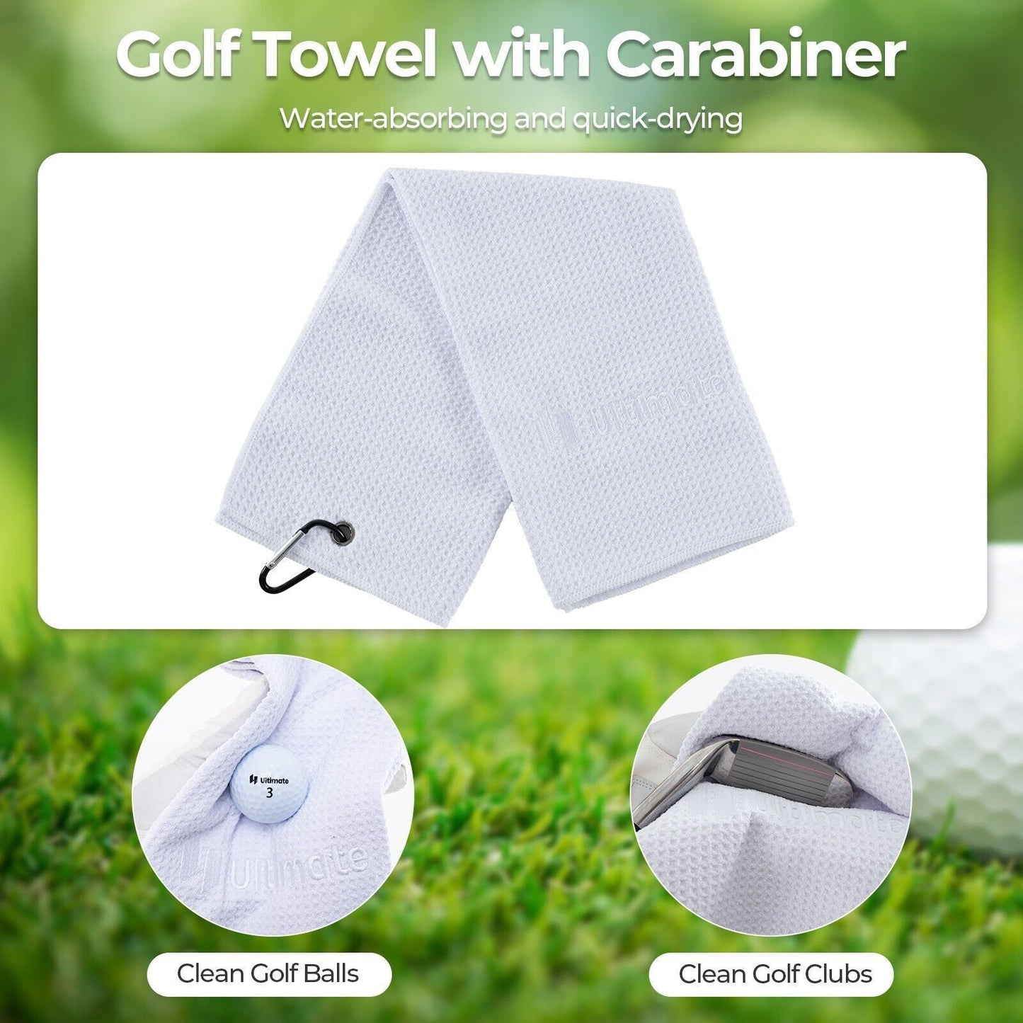 COSTWAY Golf Gift Set for Women Complete Golf Accessories Set W/ Golf Balls