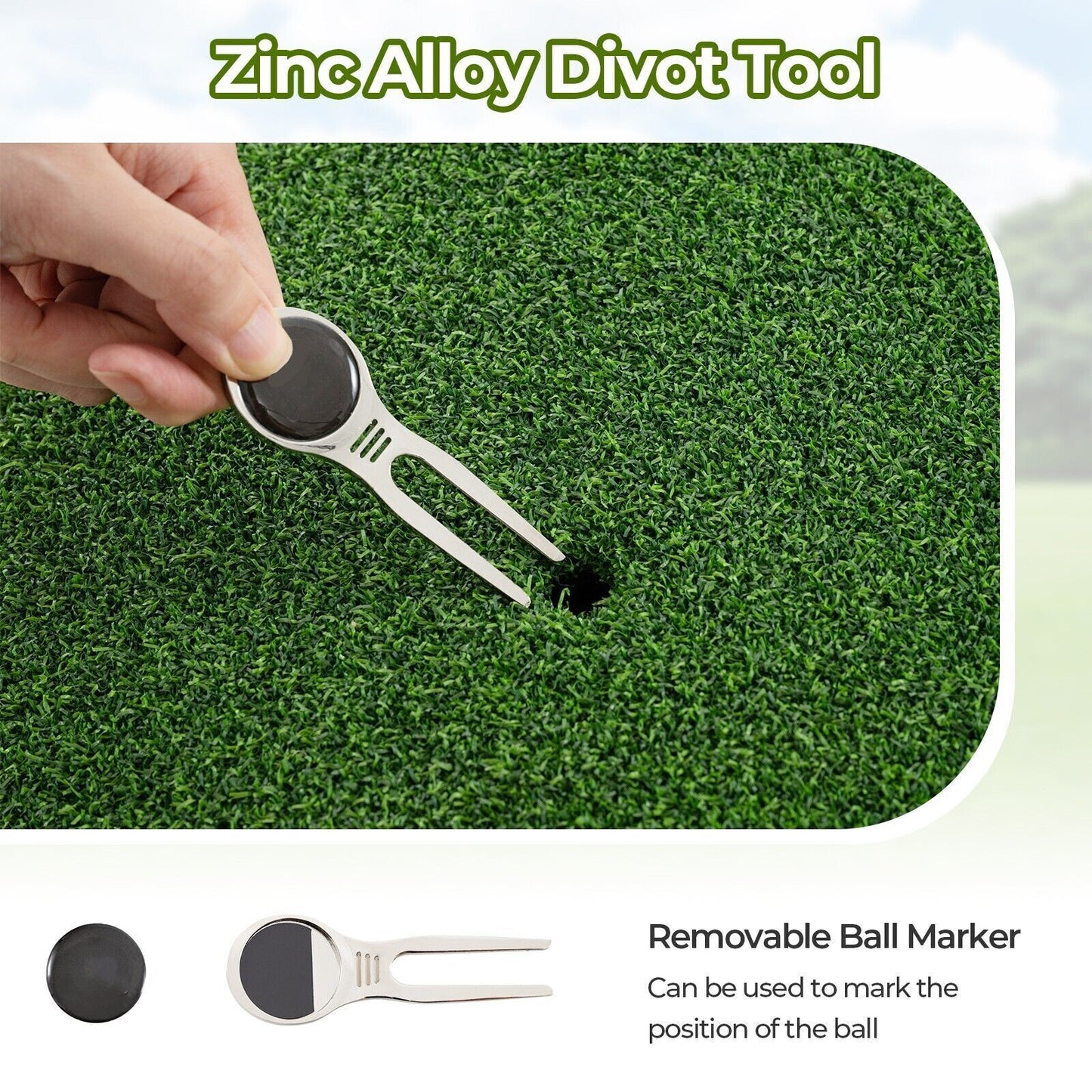 COSTWAY Golf Gift Set for Women Complete Golf Accessories Set W/ Golf Balls