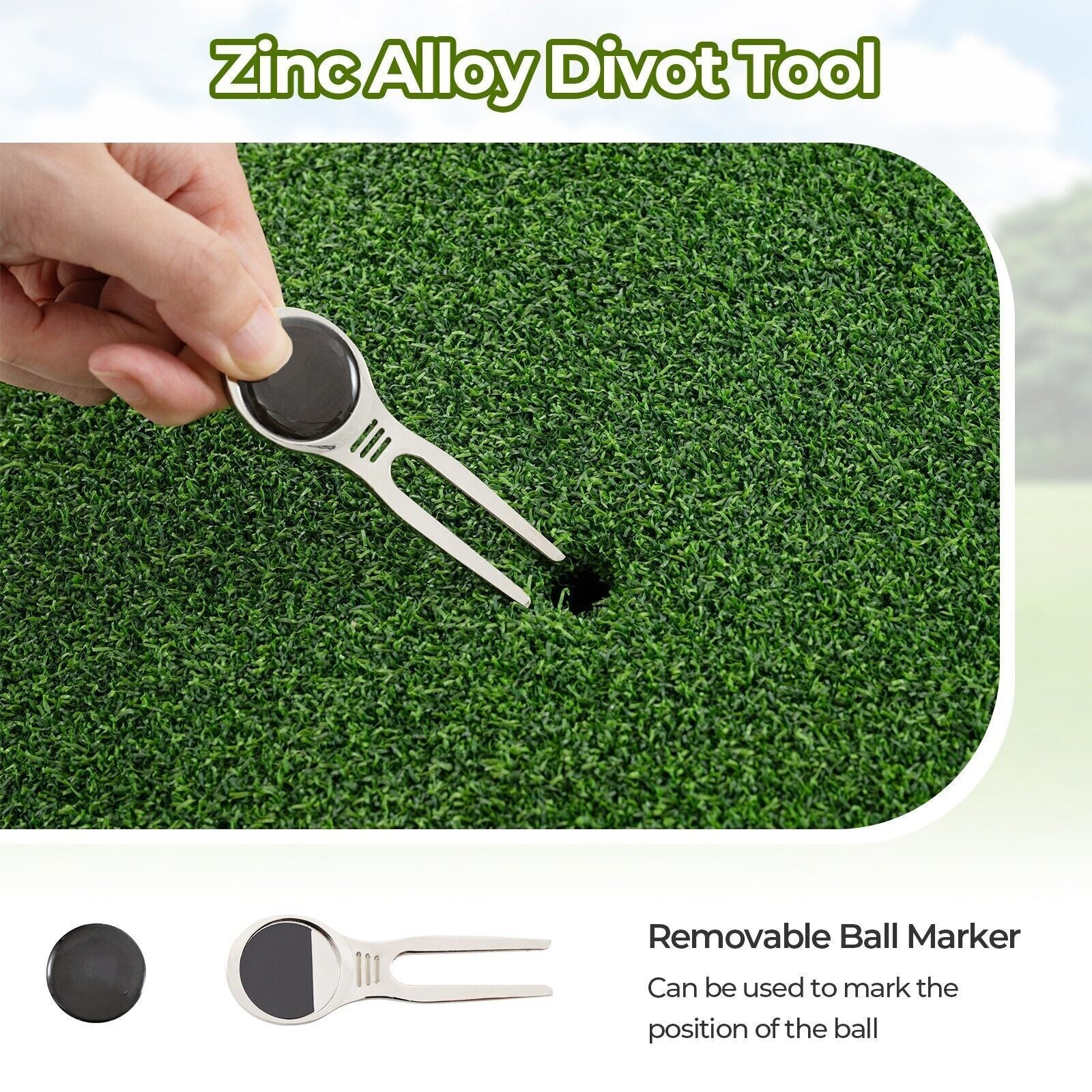 COSTWAY Golf Gift Set for Women Complete Golf Accessories Set W/ Golf Balls